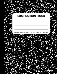 College Ruled Composition Notebook ...